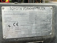 2006 toyota 7fbmf25 vorkheftruck elektrisch - afbeelding 5 van  13