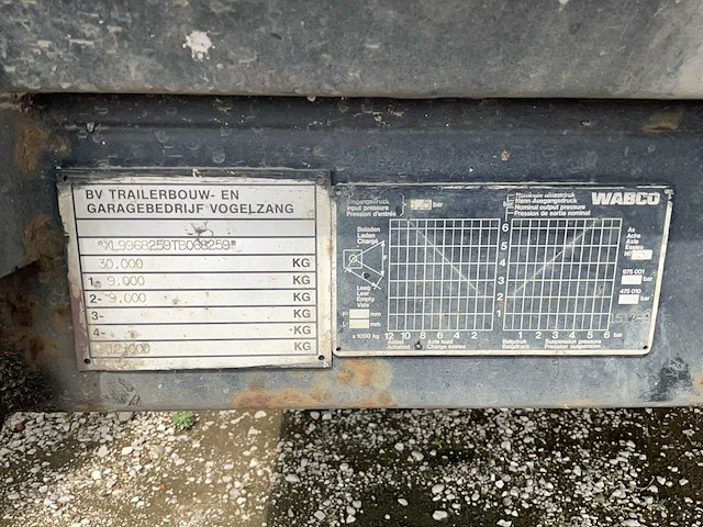 2006 tracon tk 1220 oplegger (landbouw kenteken) - afbeelding 4 van  13