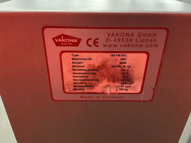 2006 vakona 150 fm stl mobiele menger - afbeelding 11 van  11