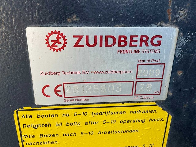 2006 valtra 6850 hi-tech vierwielaangedreven landbouwtractor - afbeelding 4 van  34