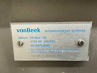 2006 van beek rvs316 doseer- en schroeftransportinstallatie - afbeelding 73 van  77