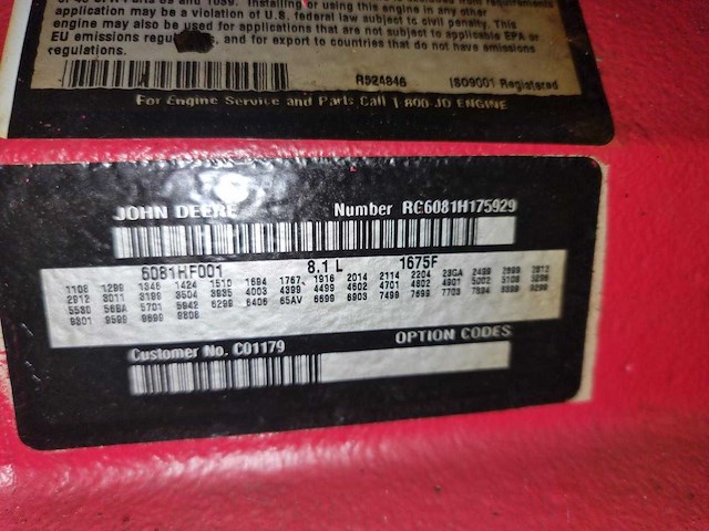 2006 van wijk wb882-d20 mobiele pompunit met sprinklerinstallatie - afbeelding 34 van  34