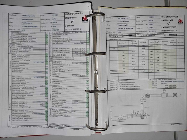 2006 van wijk wb882-d20 mobiele pompunit met sprinklerinstallatie - afbeelding 31 van  34