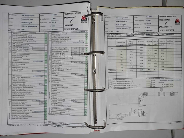 2006 van wijk wb882-d20 mobiele pompunit met sprinklerinstallatie - afbeelding 27 van  34