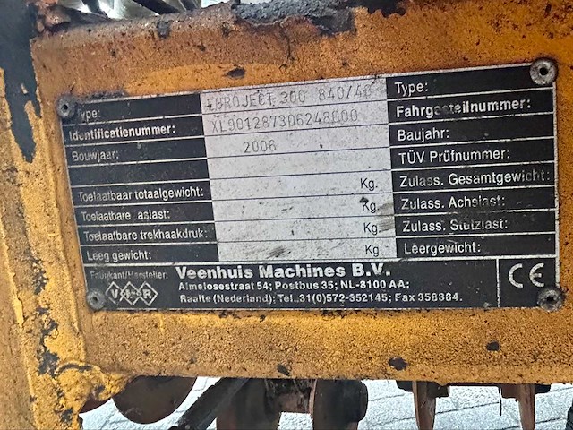 2006 veenhuis euroject 300 - afbeelding 23 van  32