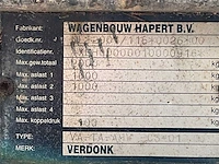 2006 verdonk ducato va-ta-ahw auto transport aanhangwagen - afbeelding 19 van  26