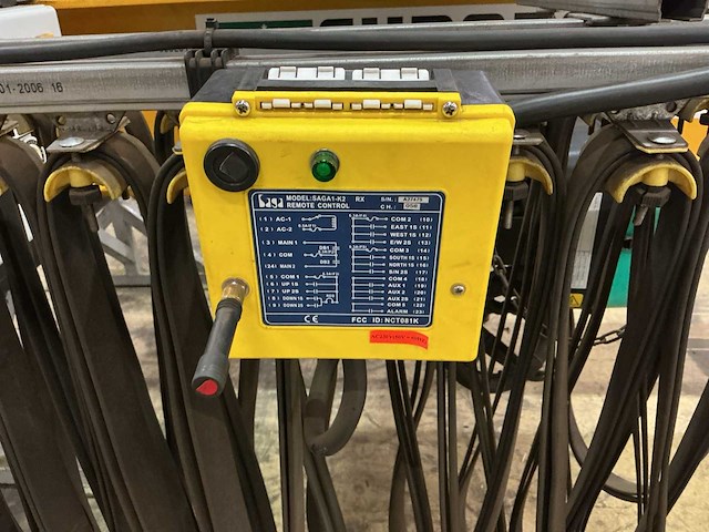 2006 verlinde 3.200 kg x 14,25 m bovenloopkraan - afbeelding 3 van  17