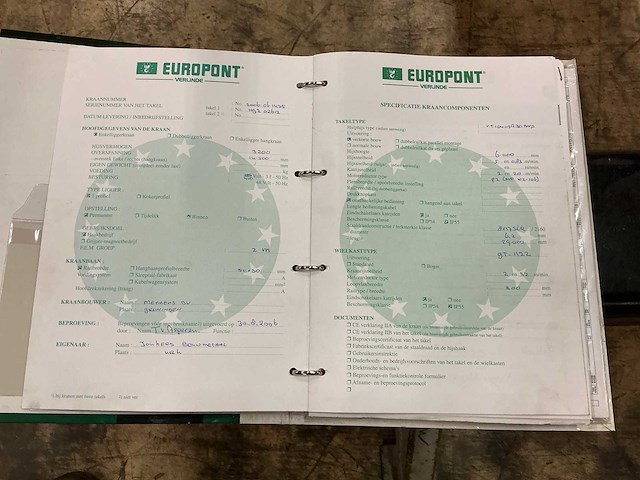 2006 verlinde 3.200 kg x 14,47 m bovenloopkraan - afbeelding 16 van  20