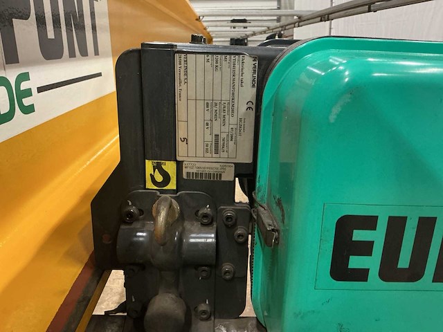 2006 verlinde 3.200 kg x 14,47 m bovenloopkraan - afbeelding 9 van  20