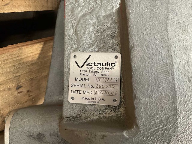 2006 victaulic ve272sfs roll grooving tool - afbeelding 5 van  7