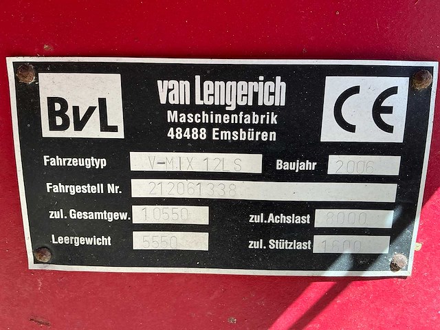 2006 vmix 12ls voermengwagen - afbeelding 20 van  20