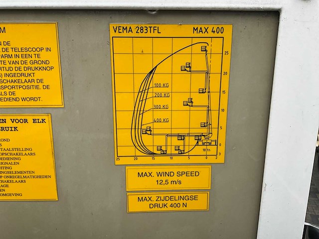 2006 volvo fm 6x2 l 8.0 hoogwerker brandweerwagen - afbeelding 16 van  31