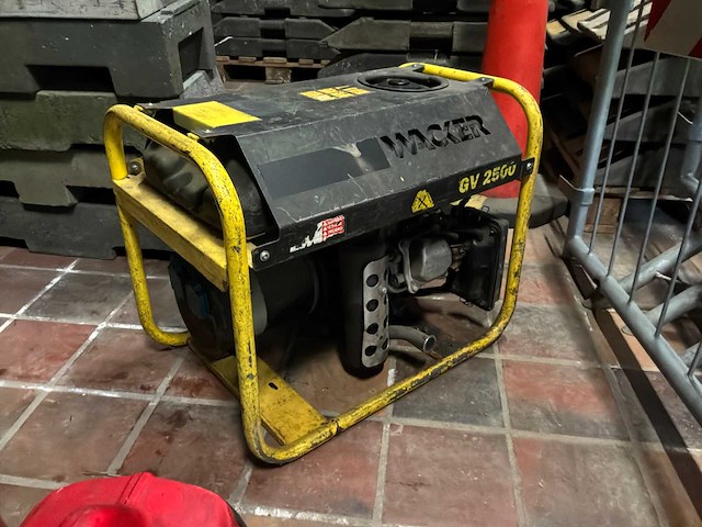 2006 wacker gv2500 stoomgenerator - afbeelding 1 van  5