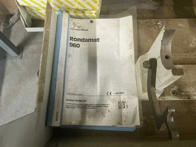 2006 weinig rondamat r 960c gereedschap slijpmachine - afbeelding 16 van  18