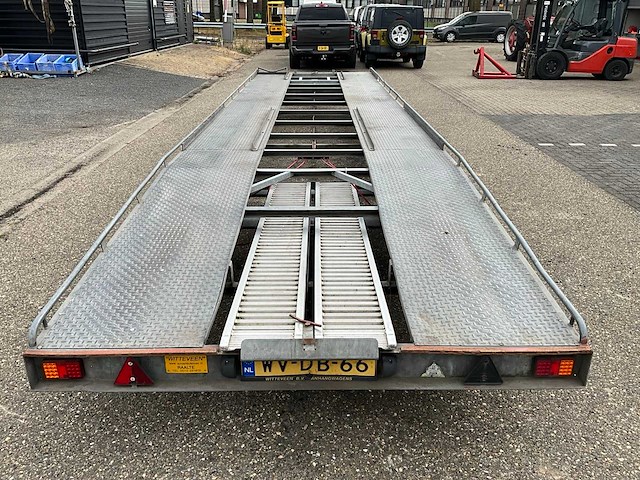 2006 witteveen dr3500 schamel aanhangwagen wv-db-66 - afbeelding 16 van  21
