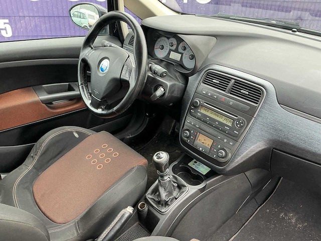2007 - fiat - grande punto - 1.4-16v sport - personenauto - afbeelding 10 van  12
