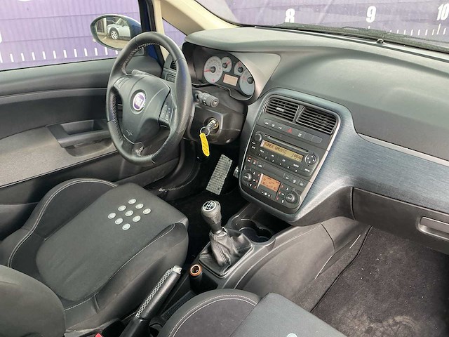 2007 - fiat - grande punto - 1.4-16v sport - personenauto - afbeelding 9 van  12