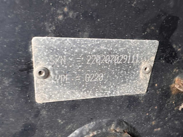 2007 - ingersoll rand - g220c2 - stroomgenerator - afbeelding 21 van  22