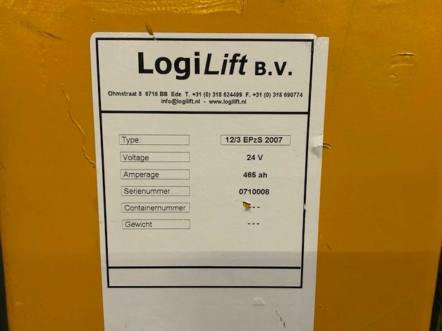 2007 - jungheinrich - ece 220 - orderpicker - afbeelding 2 van  10