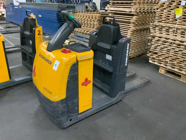 2007 - jungheinrich - ece 220 - orderpicker - afbeelding 1 van  10