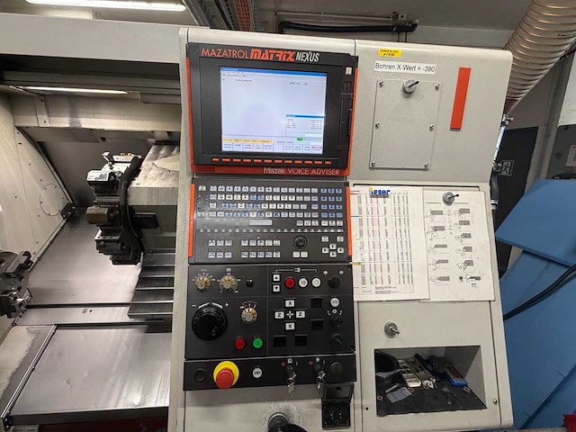 2007 - mazak - qtn 300-2 - cnc lathe - afbeelding 7 van  12