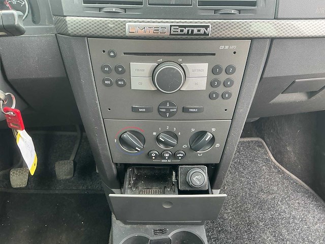 2007 - opel - meriva - 1.6-16v temptation - personenauto - afbeelding 12 van  13