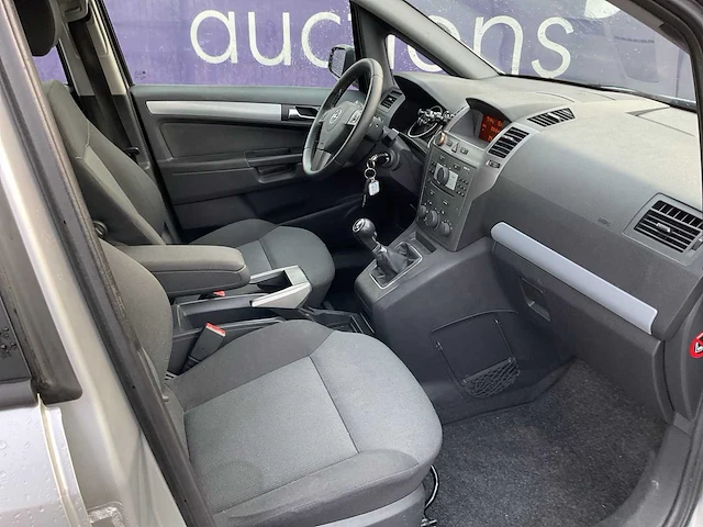 2007 - opel - zafira - 1.8 business - personenauto - afbeelding 7 van  11