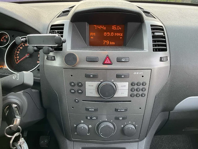 2007 - opel - zafira - 1.8 business - personenauto - afbeelding 10 van  11