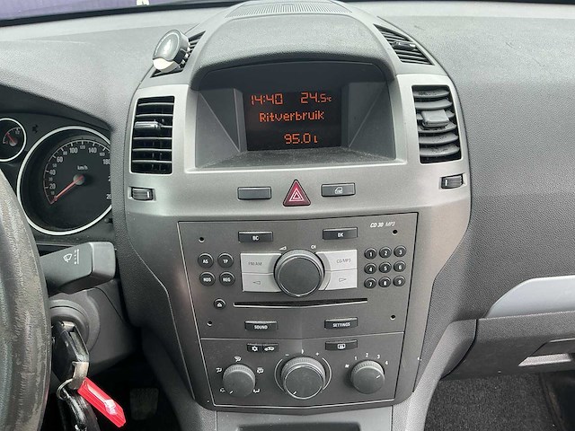 2007 - opel - zafira - 1.8 temptation - personenauto - afbeelding 8 van  12