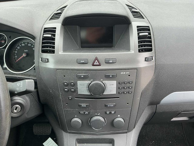 2007 - opel - zafira - 1.8 temptation - personenauto - afbeelding 9 van  11