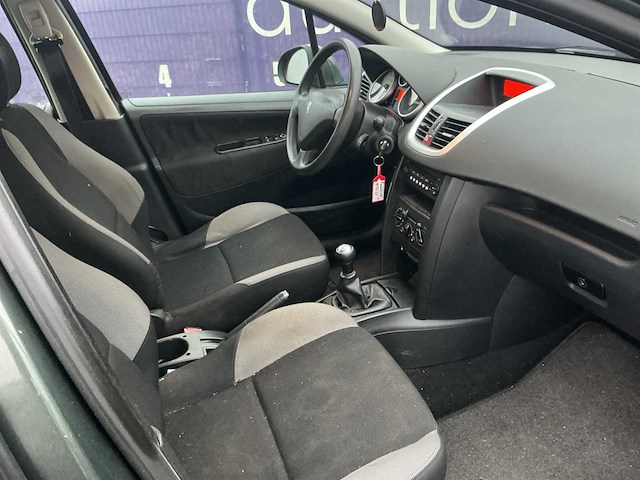 2007 - peugeot - 207 - 1.4-16v color-line - personenauto - afbeelding 5 van  12