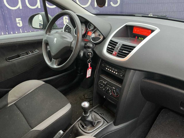 2007 - peugeot - 207 - 1.4-16v color-line - personenauto - afbeelding 7 van  12