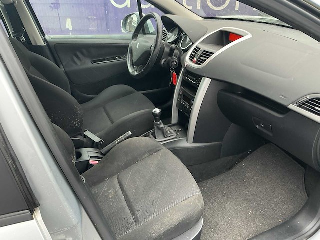 2007 - peugeot - 207 - 1.4-16v xs pack - personenauto - afbeelding 5 van  12