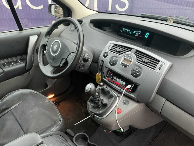 2007 - renault - grand scénic - 2.0-16v tech l. 7p. - personenauto - afbeelding 13 van  14