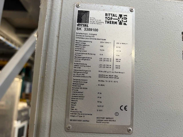 2007 - rovema eti 443 automatische tray-/displayverpakkingsmachine - afbeelding 179 van  279