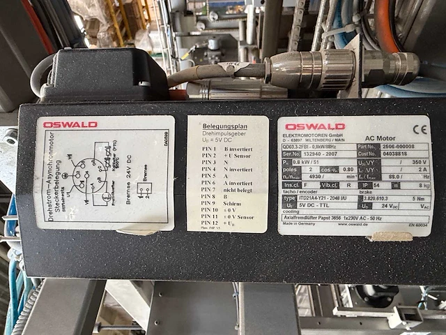 2007 - rovema eti 443 automatische tray-/displayverpakkingsmachine - afbeelding 199 van  279