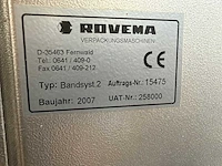 2007 - rovema eti 443 automatische tray-/displayverpakkingsmachine - afbeelding 190 van  279