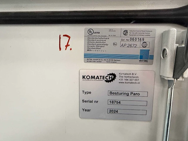 2007 - rovema eti 443 automatische tray-/displayverpakkingsmachine - afbeelding 6 van  279