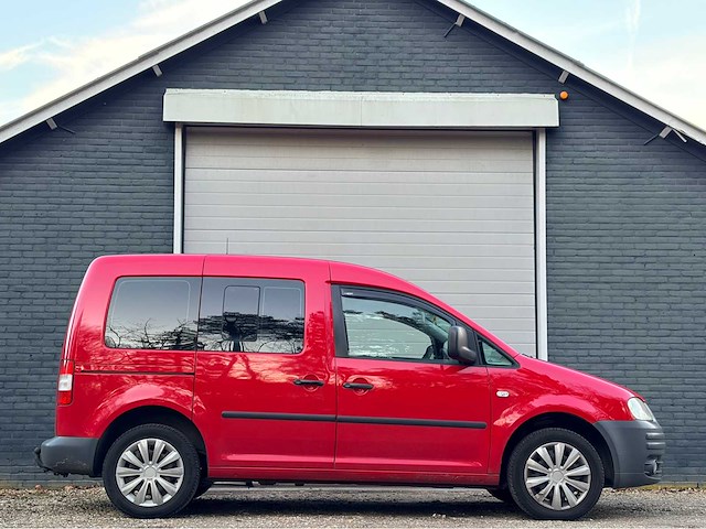 2007 - volkswagen - caddy benzine 1.6 optive comfort - bedrijfswagen - afbeelding 11 van  16