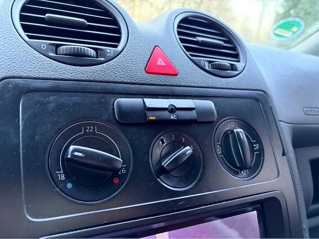 2007 - volkswagen - caddy benzine 1.6 optive comfort - bedrijfswagen - afbeelding 4 van  17