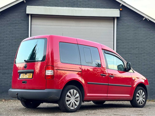 2007 - volkswagen - caddy benzine 1.6 optive comfort - bedrijfswagen - afbeelding 13 van  17