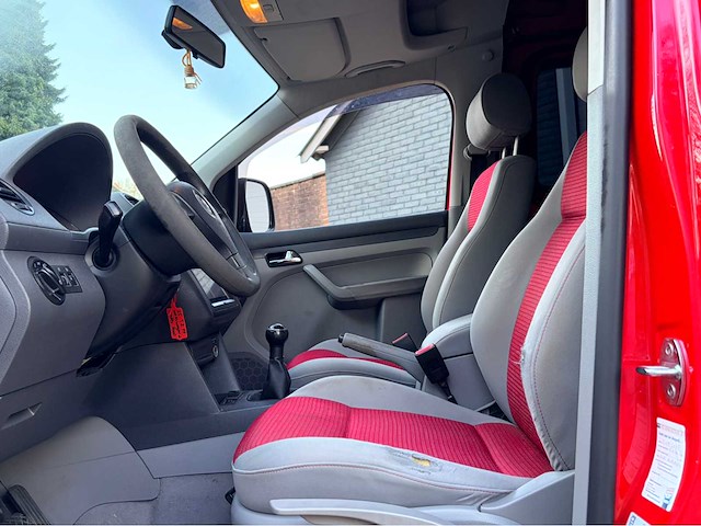 2007 - volkswagen - caddy benzine 1.6 optive comfort - bedrijfswagen - afbeelding 17 van  17