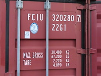 2007 - zeecontainer 20ft - afbeelding 4 van  6