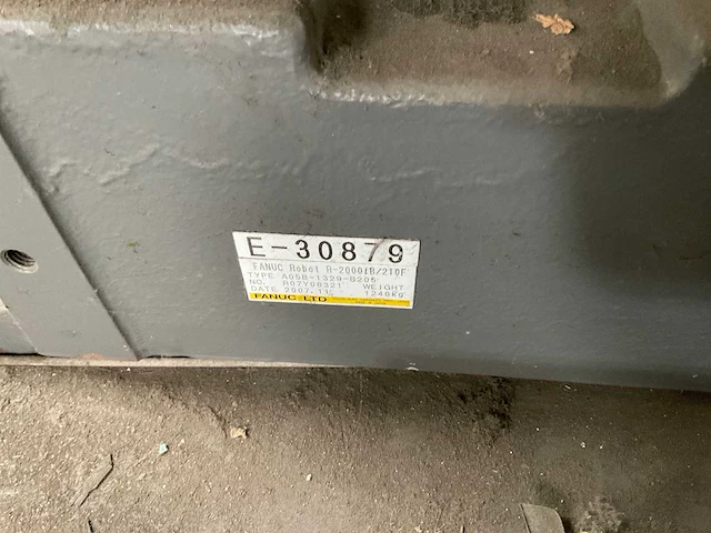 2007-11 fanuc r-2000ib 210f transportrobot - afbeelding 10 van  37