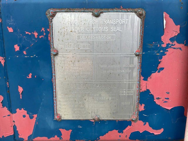 2007 20 feet opslagcontainer - afbeelding 3 van  11