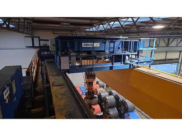 2007 abus/lemmens 40.000 kg x 28,80 m bovenloopkraan - afbeelding 12 van  14