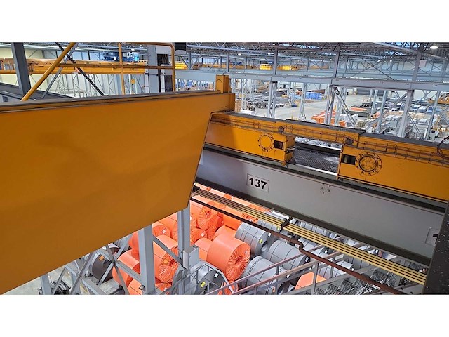 2007 abus/lemmens 40.000 kg x 28,80 m bovenloopkraan - afbeelding 6 van  13