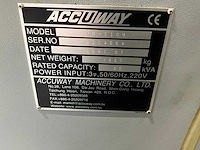 2007 accuway um-110h verticale cnc -bewerkingscentra - afbeelding 10 van  20