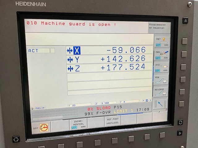 2007 accuway um-110h verticale cnc -bewerkingscentra - afbeelding 20 van  20