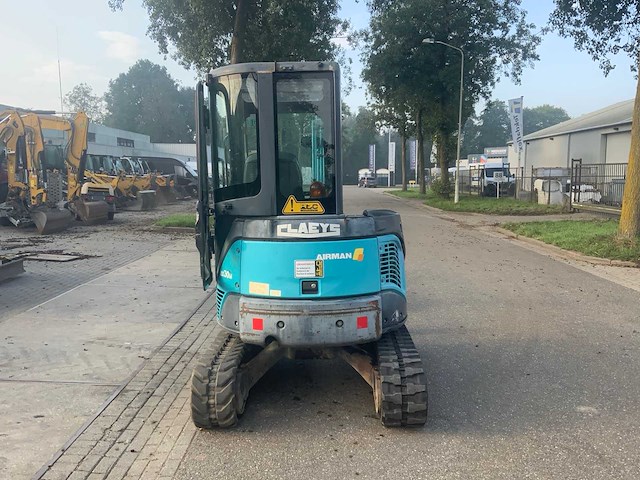 2007 airman ax30u-4 minigraafmachine - afbeelding 33 van  34